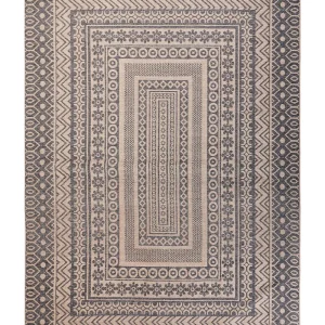 Area Rug 160 x 230 cm Crema and Grey BAGLAR