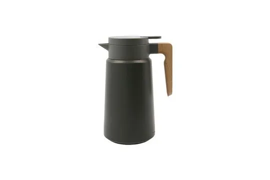 Decanter grande Cole verde acciaio inox House Doctor - 26cm