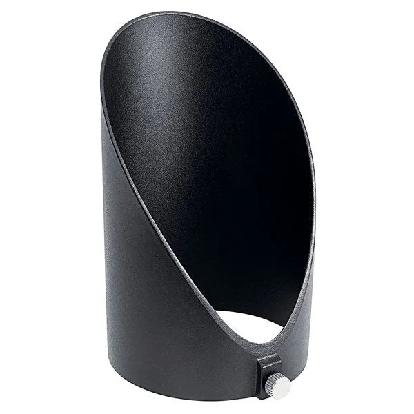Kichler - 16076BKT - LED Accent 12V 6" Long Cowl Testurizzato Black