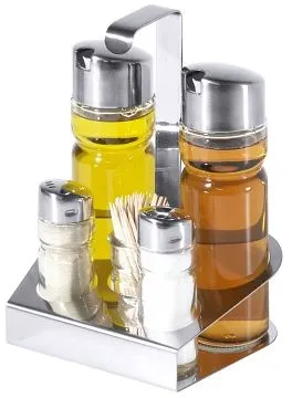 Oliera Contacto sale/pepe aceto/olio stuzzicadenti 700/005
