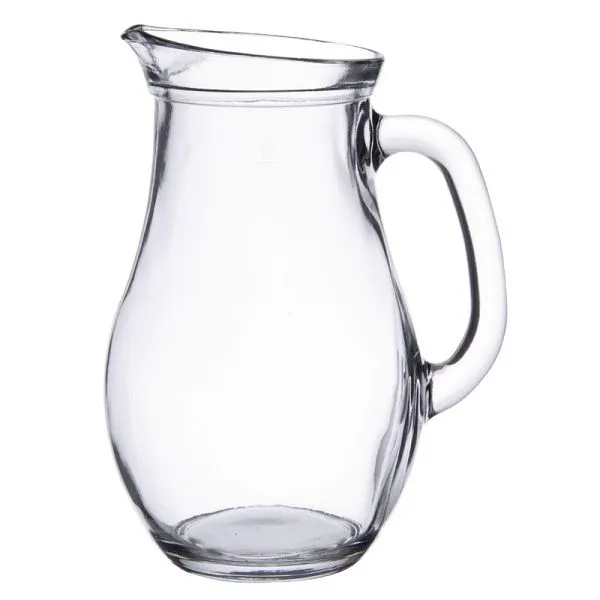 Utopia Bistrò Caraffe vetro 1L (confezione da 6) E069