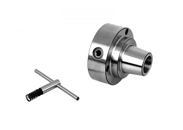 Mandrino portapinze MACK 5C Ø 125 già flangiato secondo DIN 55029-4" ZE-SF5C/9-125/4