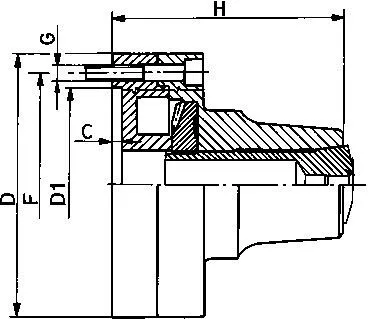 Mandrino portapinze MACK 5C Ø 125 già flangiato secondo DIN 55029-4" ZE-SF5C/9-125/4