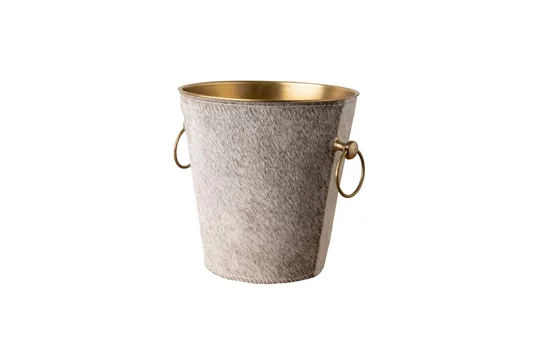 Secchiello per ghiaccio rame e alluminio Mucca Chehoma - 26cm
