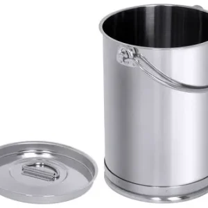 Secchio Contacto cilindrico da 2 l con coperchio senza pneumatici sul fondo 3003/002