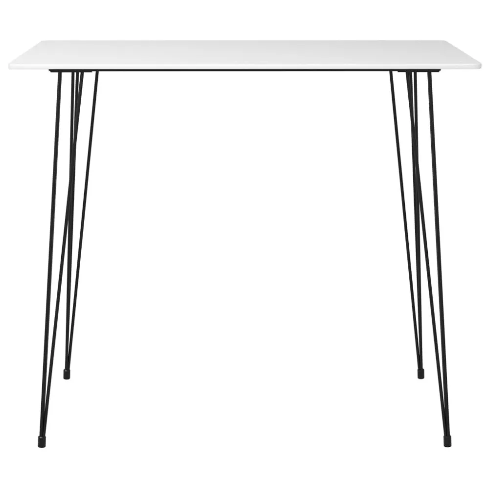 Set da Bar 5 pz Bianco e Grigio