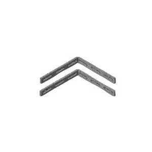 Splice Bar Kit, 5.96 inch Acciaio CPI 34740-501