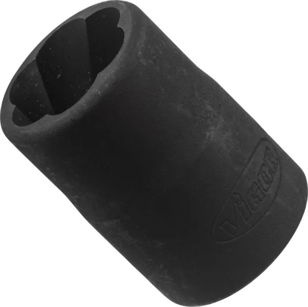VIGOR inserto estrattore per scanalatura spirale cavo quadrato 125 mm (1/2 pollice) profilo estrattore per vite esterna 16...