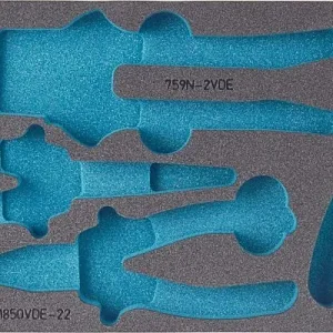Inserto schiuma morbida Hazet 2 componenti per 163-226/4 dimensioni/lunghezza: 342 mm x 172 mm 163-226L