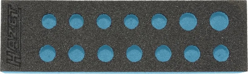 Inserto schiuma morbida Hazet 2 componenti per 163-251/14 dimensioni/lunghezza: 172 mm x 50 mm 163-251L