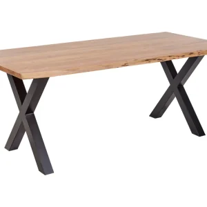 Acacia Dining Table 200 x 102 cm Light Wood BROOKE