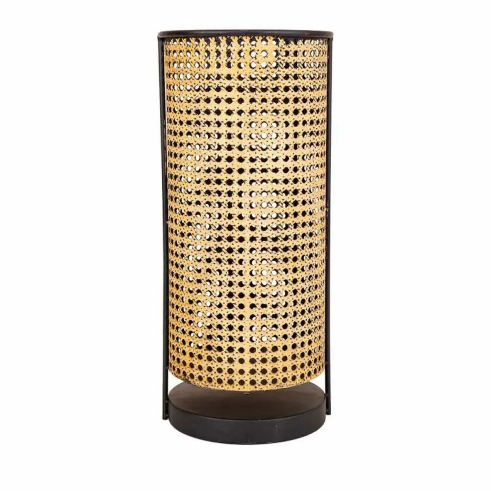Portacandele Alexandra House Living Dorato Ferro 21 x 48 x 21 cm