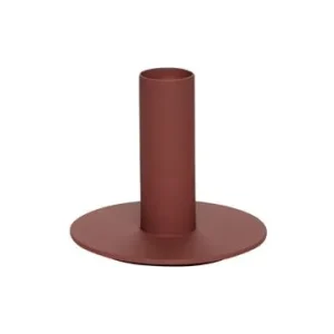 Portacandele ferro bordeaux Delicato Hübsch - 9cm