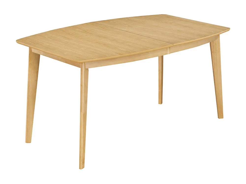 Tavolo da pranzo allungabile scandinavo legno limpido L150-200 LEENA