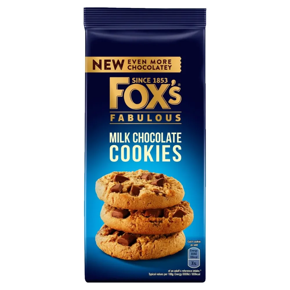 Biscotti Al Cioccolato Al Latte Fox's Biscuits 180g