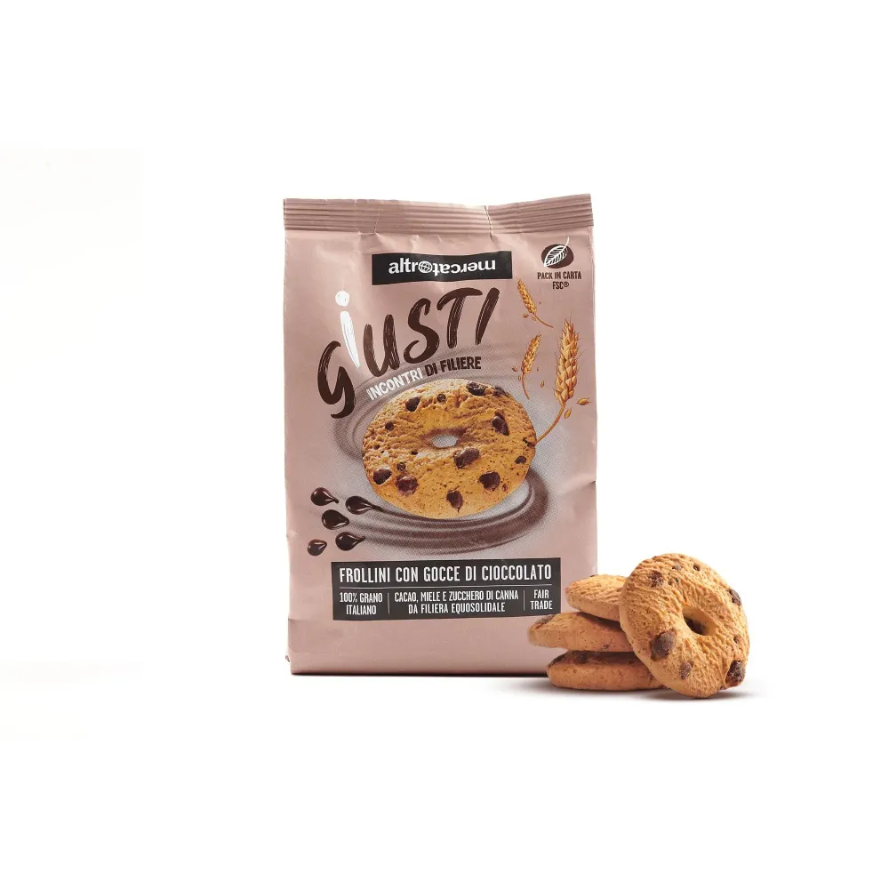 BISCOTTI CON GOCCE DI CIOCCOLATO | COD. 00000119 | 300 g