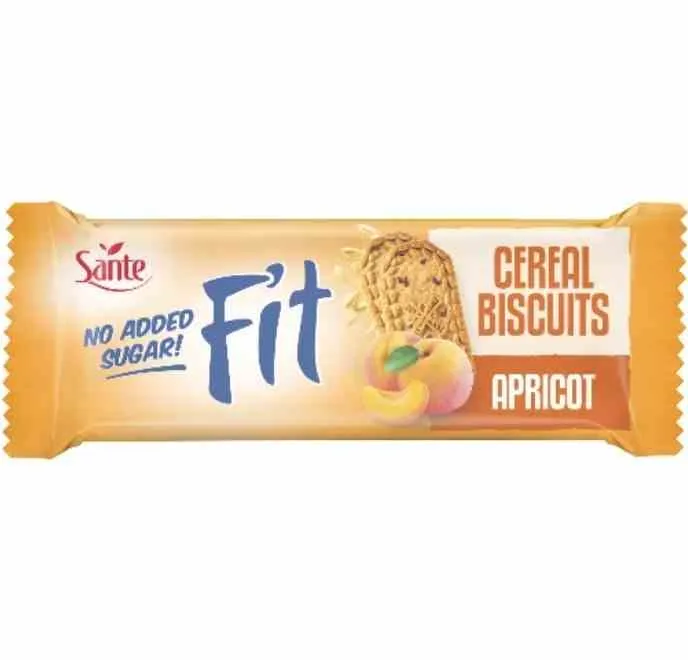 Biscotti Muesli Sante Fit con albicocca senza zucchero 50g