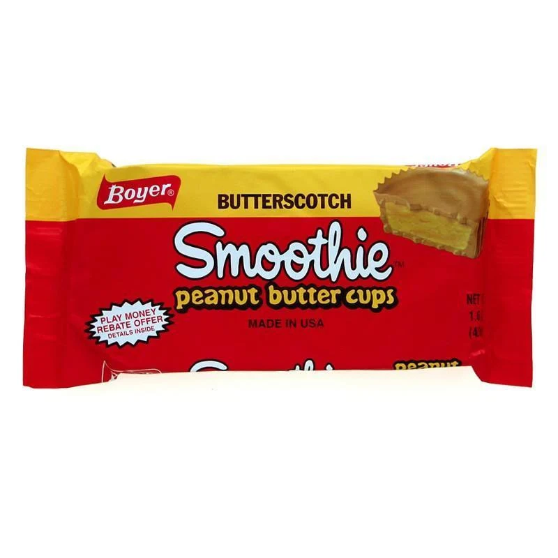 Butterscotch Smoothie Peanut Butter Cups, biscotti ripieni al burro d'arachidi da 45.3g