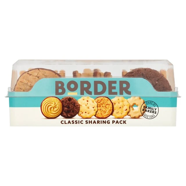 Confezione da condividere di biscotti con bordo 400g