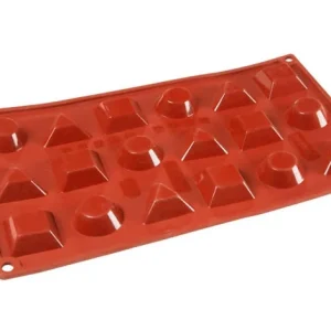 Formaflex Multiporzione Stampi Misti 18 Porzioni Mm.40x36 H.12 Pavoni