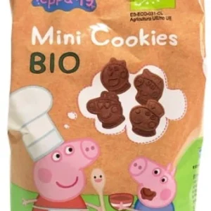 Mini biscotti al cacao per bambini Peppa Pig BIO 100 g