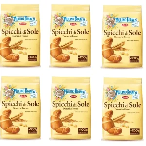 6x Mulino Bianco Spicchi di Sole Biscotti Italiani Biscotti 900g
