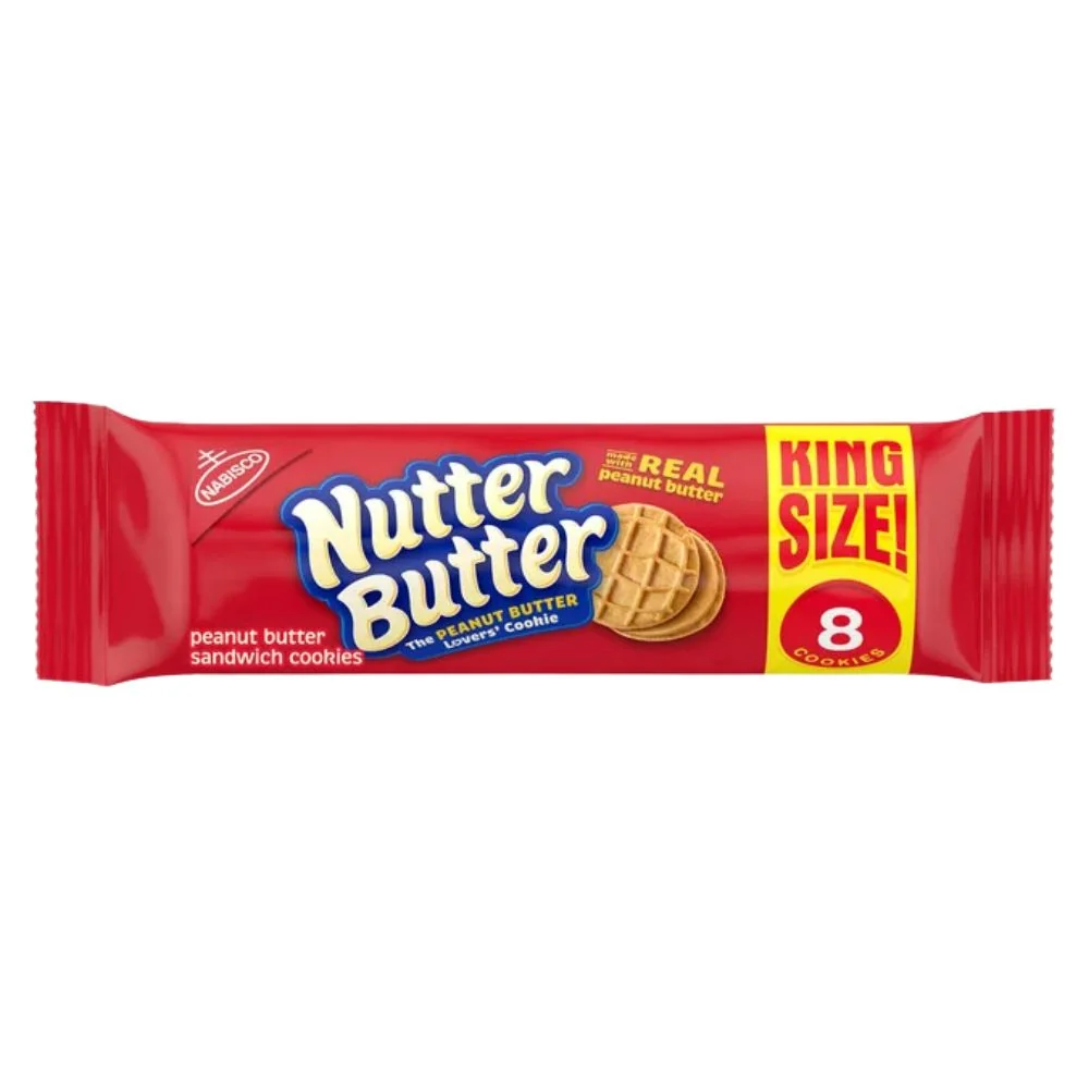 Nutter Butter Kig Size, biscotti al burro d'arachidi 100g