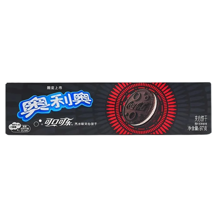 Oreo Coca-Cola Sandwich Biscuit, biscotti ripieni al gusto di Coca-Cola da 97g