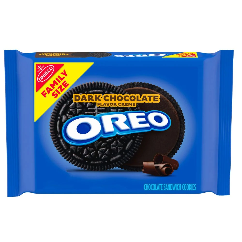 Oreo Dark Chocolate, biscotti al cacao ripieni di cioccolata fondente da 482g