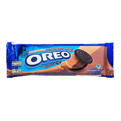 Oreo Peanut Butter Chocolate Cookies, biscotti al cioccolato e al burro d'arachidi da 29.4g