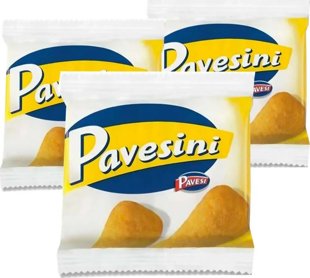Pavesini 20x Pavesini Expo Classici 25 Gr Biscotti Leggeri Confezione 20 Pz