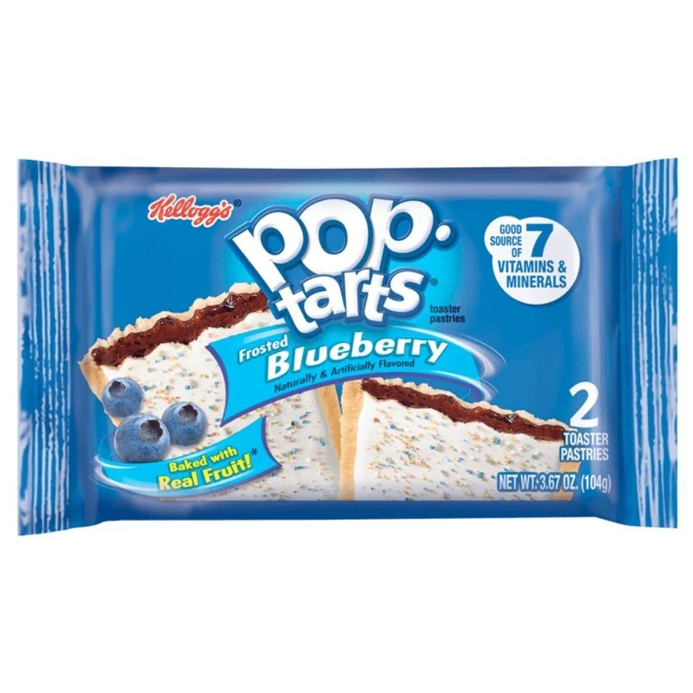 Pop Tarts Blueberry, biscotti al mirtillo da 104g