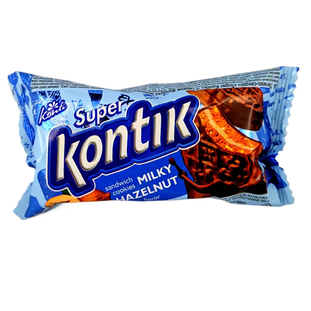 Super Kontik Biscotti Latte & Nocciola 90g