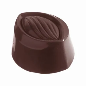 Stampo per cioccolato Schneider ovale con pralina di noci 37x31x20 mm -275x135 mm 421089