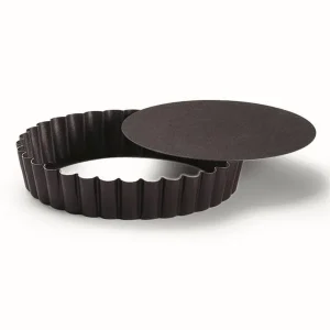 Stampi per tartellette Schneider Ø 140 mm ondulati antiaderenti con fondo rimovibile 995093