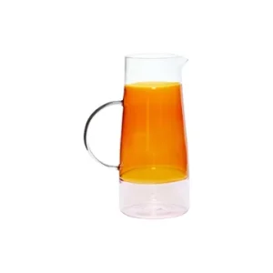 Caraffa vetro ambrato per limonata Hübsch - 25cm
