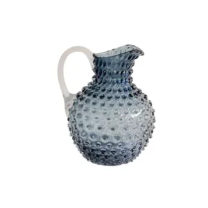 Caraffa vetro blu Diamant Chehoma - 23cm