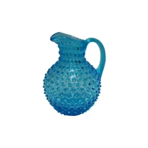Caraffa vetro turchese Diamant Chehoma - 23cm
