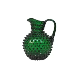 Caraffa vetro verde NoSe Chehoma - 23cm