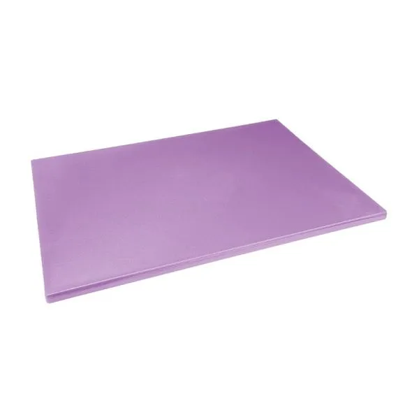 Hygiplas Tagliere Bassa Densità Viola - 600 x 450 x 20 mm FX109