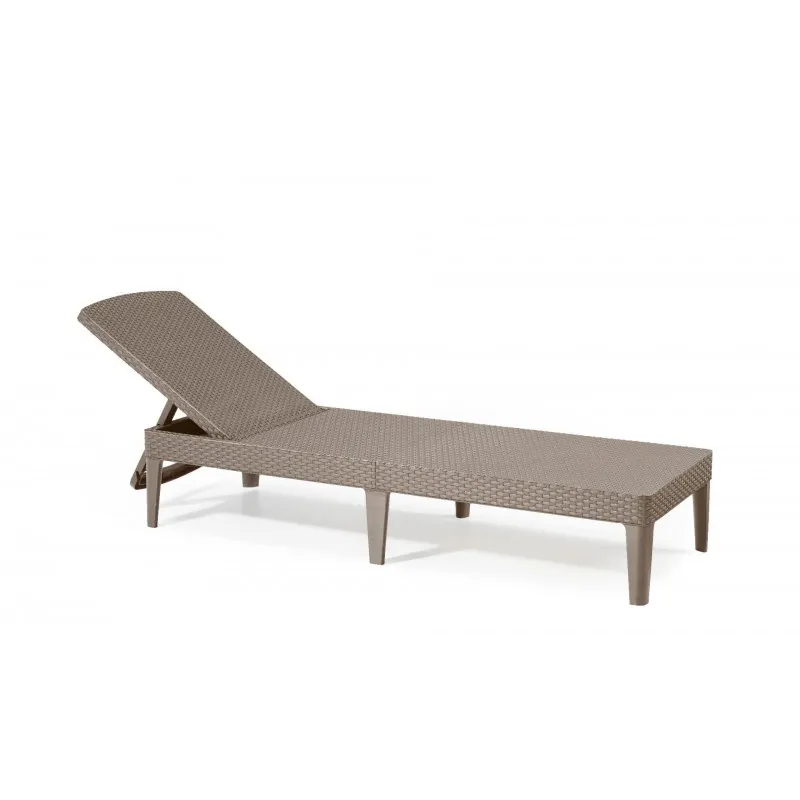 Keter Lettino Prendisole JAIPUR SUNLUNGER Cappuccino REALIZZATO CON DIFETTI