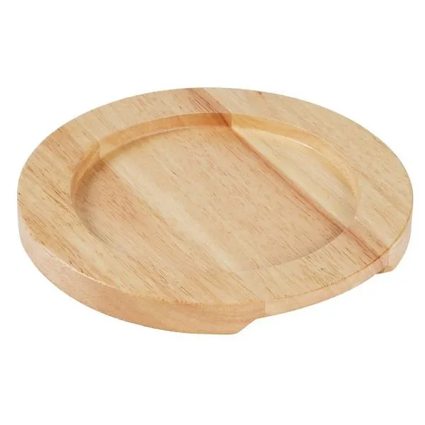 OLYMPIA tagliere legno per tegame 18cm GJ555