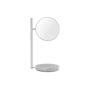 Specchio su supporto marmo bianco Installazione Normann Copenhagen - 39cm