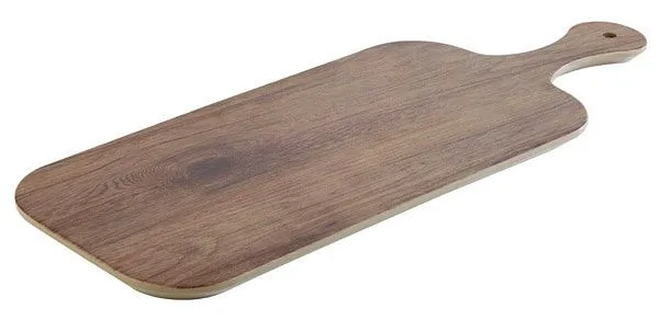 Vassoio APS -OAK- 40 x 20 cm altezza: 15 cm melamina aspetto rovere superficie strutturata maniglia: 13 cm 84178