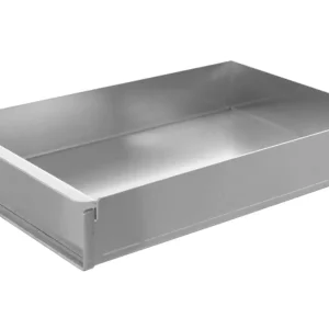 Vassoio per torta tagliato Schneider alluminio 300 x 200 x 50 mm inclusa guida di fissaggio 995830