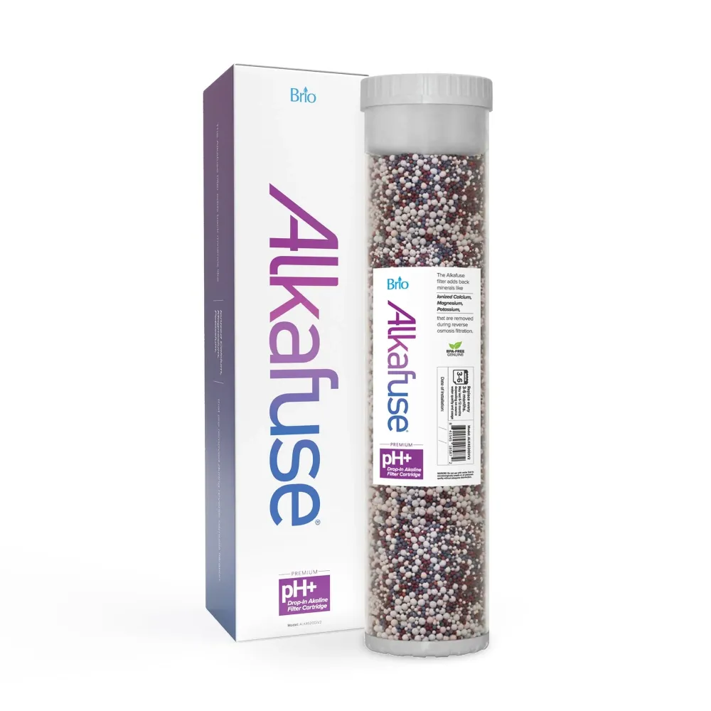 Brio Alkafuse Drop- Alkaline Filter, 150,000 L, 4.5" x 20"