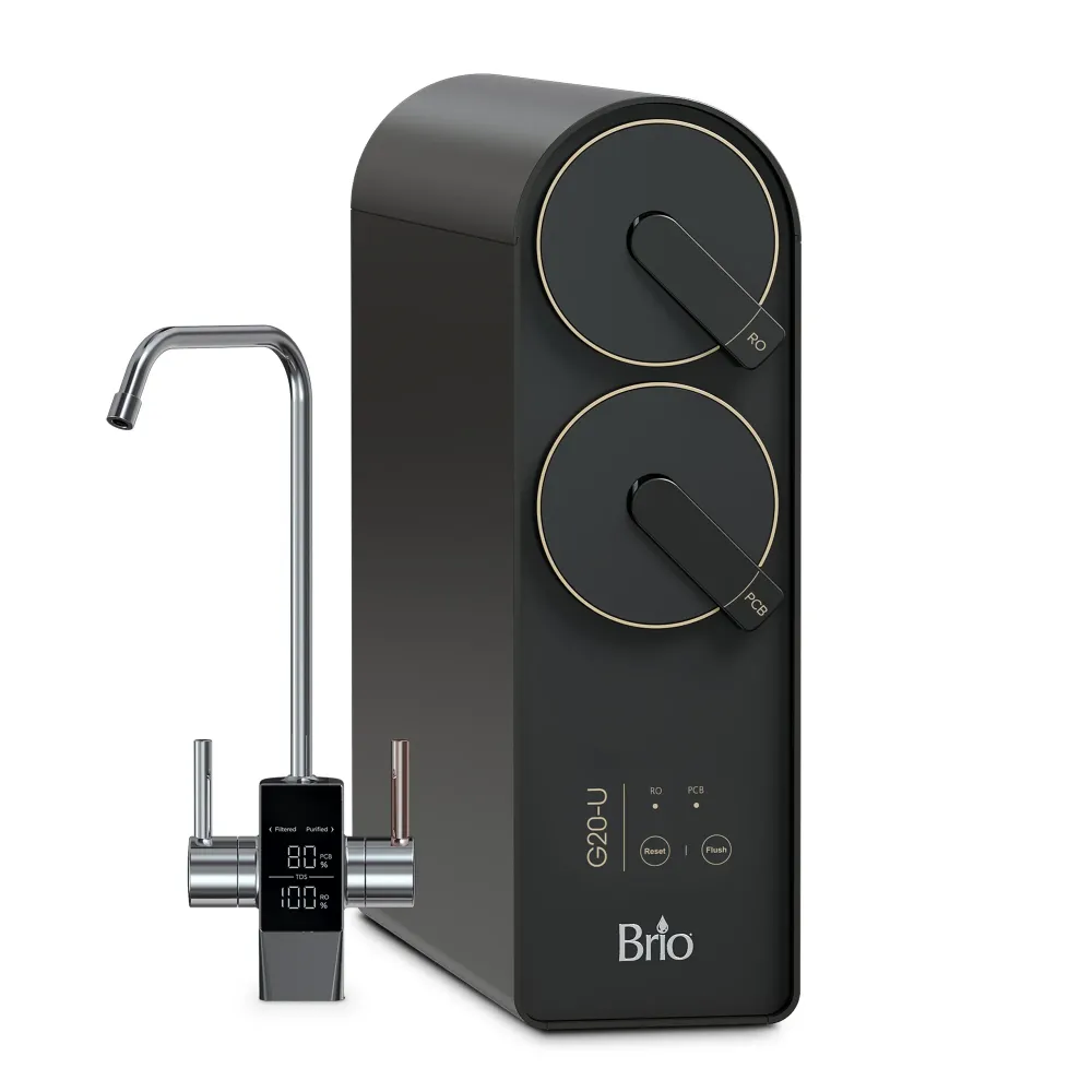 Brio G20-U RO Undersink Filtration System - Nero notte