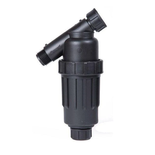 DIG Irrigation - P15-155 - 3/4 FHT Polipropilene Screen Filter w/ Stainless Steel Screen & Flush Valve, 155 Mesh