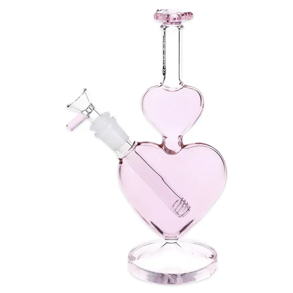 Pulsar - 10" Stacked Hearts Temperato Water Pipe