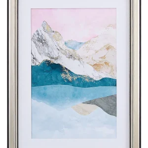 Stampa da parete Incorniciata ENEWARI Rettangolare 30 x 40 cm Paesaggio Multicolore